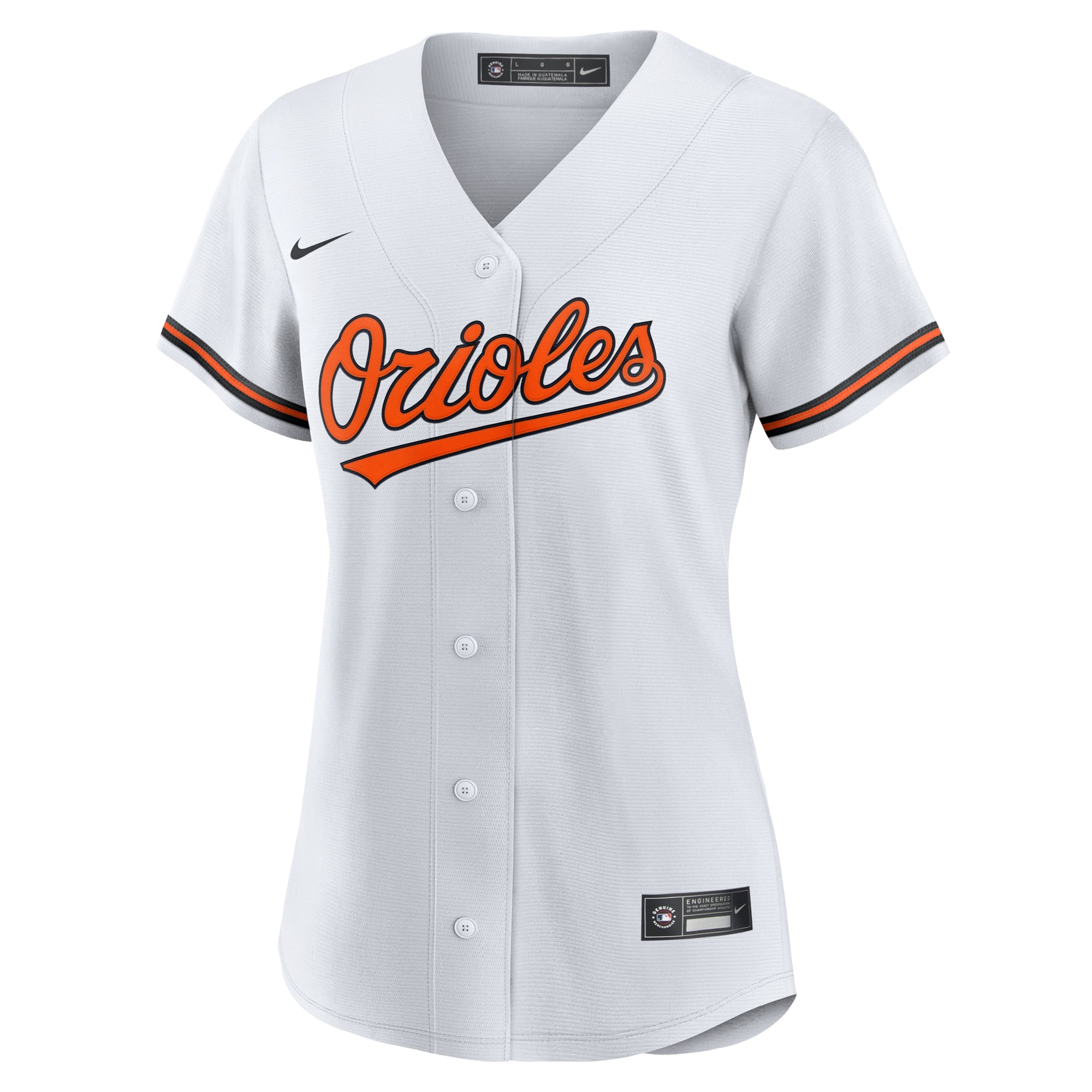 Women's Baltimore Orioles Jackson Holliday Nike White Home Replica Player Jersey - 3
