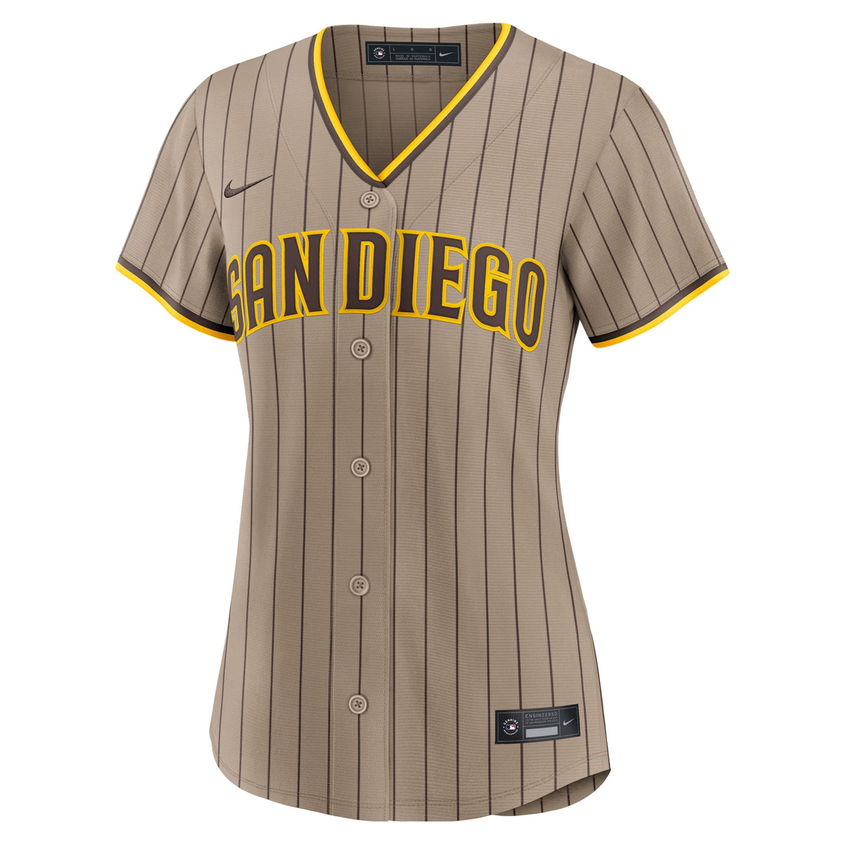 Women's San Diego Padres Jackson Merrill Nike Sand Replica Jersey - 3