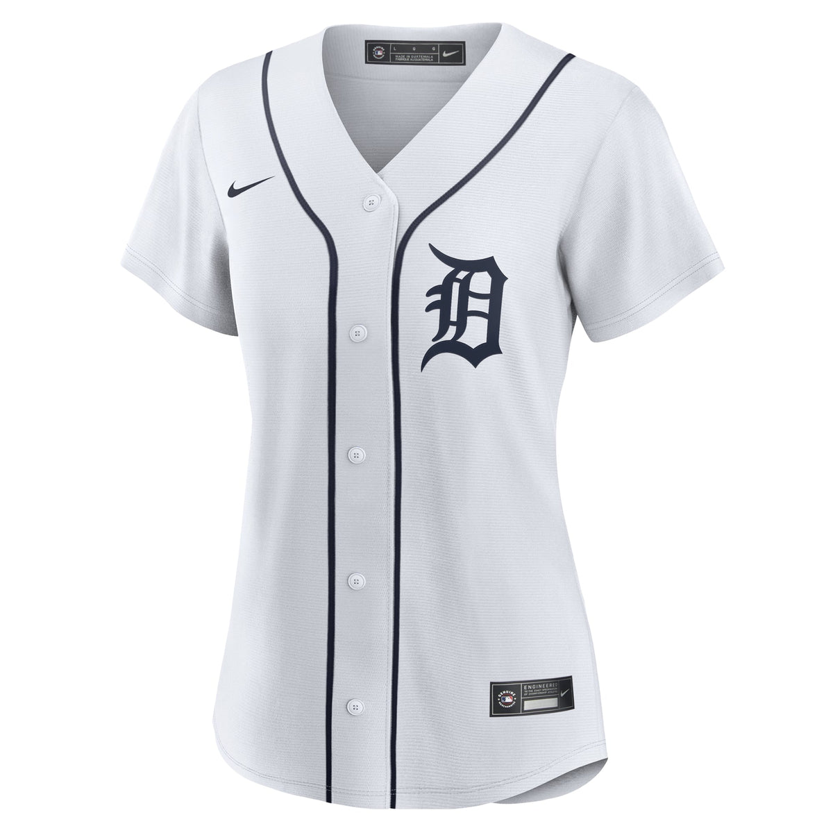 Women's Detroit Tigers Jake Rogers Nike White Home Replica Jersey - 3