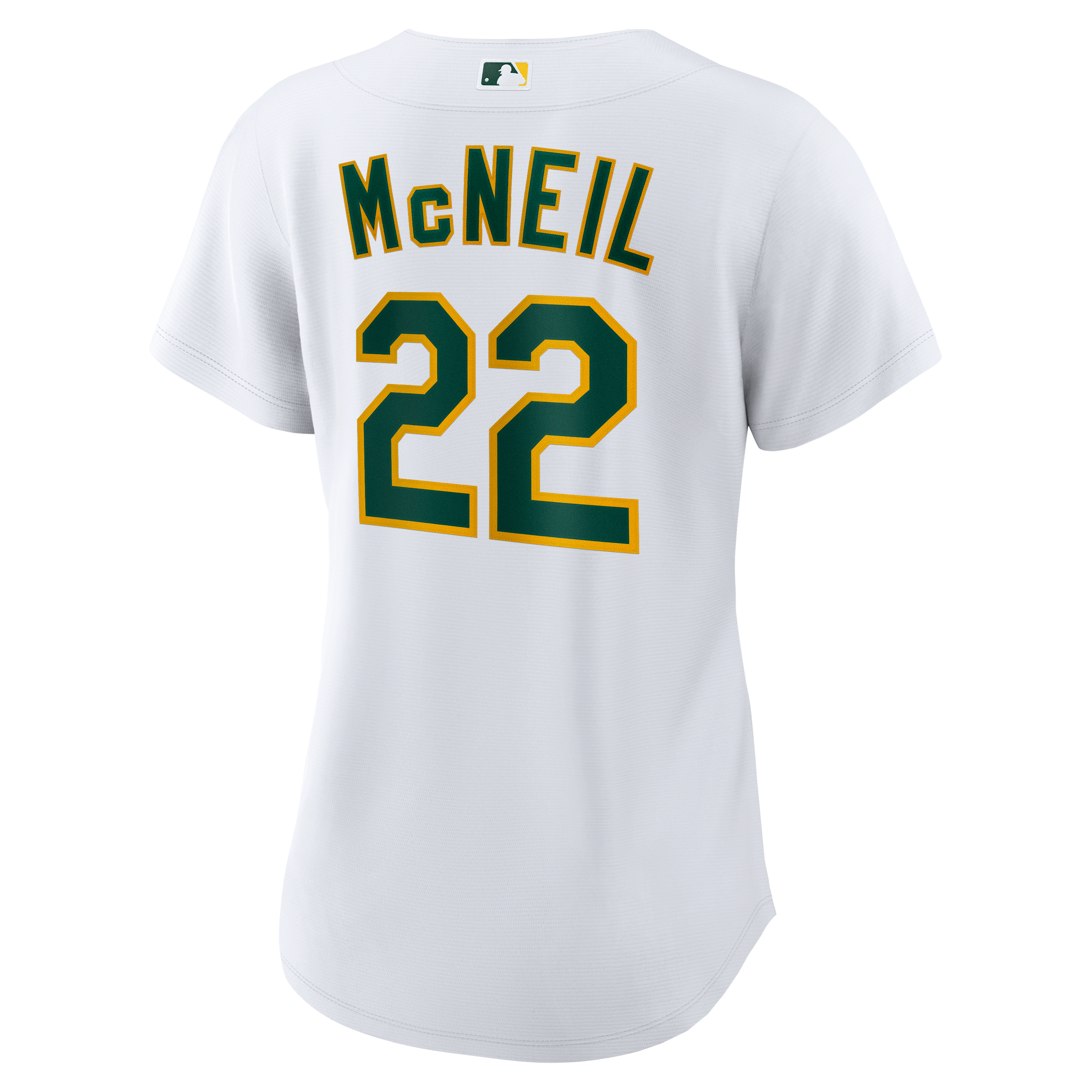 Women's Athletics Jeff McNeil Nike White Home Replica Jersey - 4