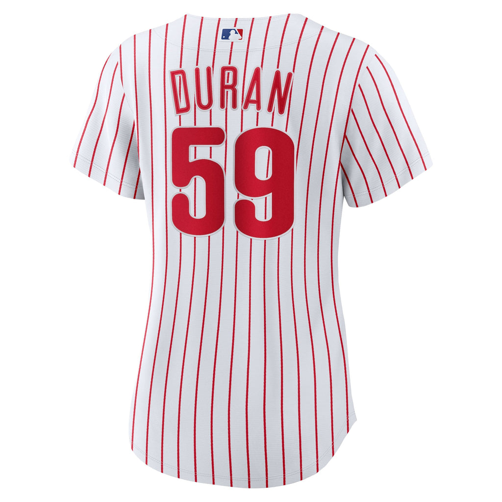 Women's Philadelphia Phillies Jhoan Duran Nike White Home Replica Jersey - 4
