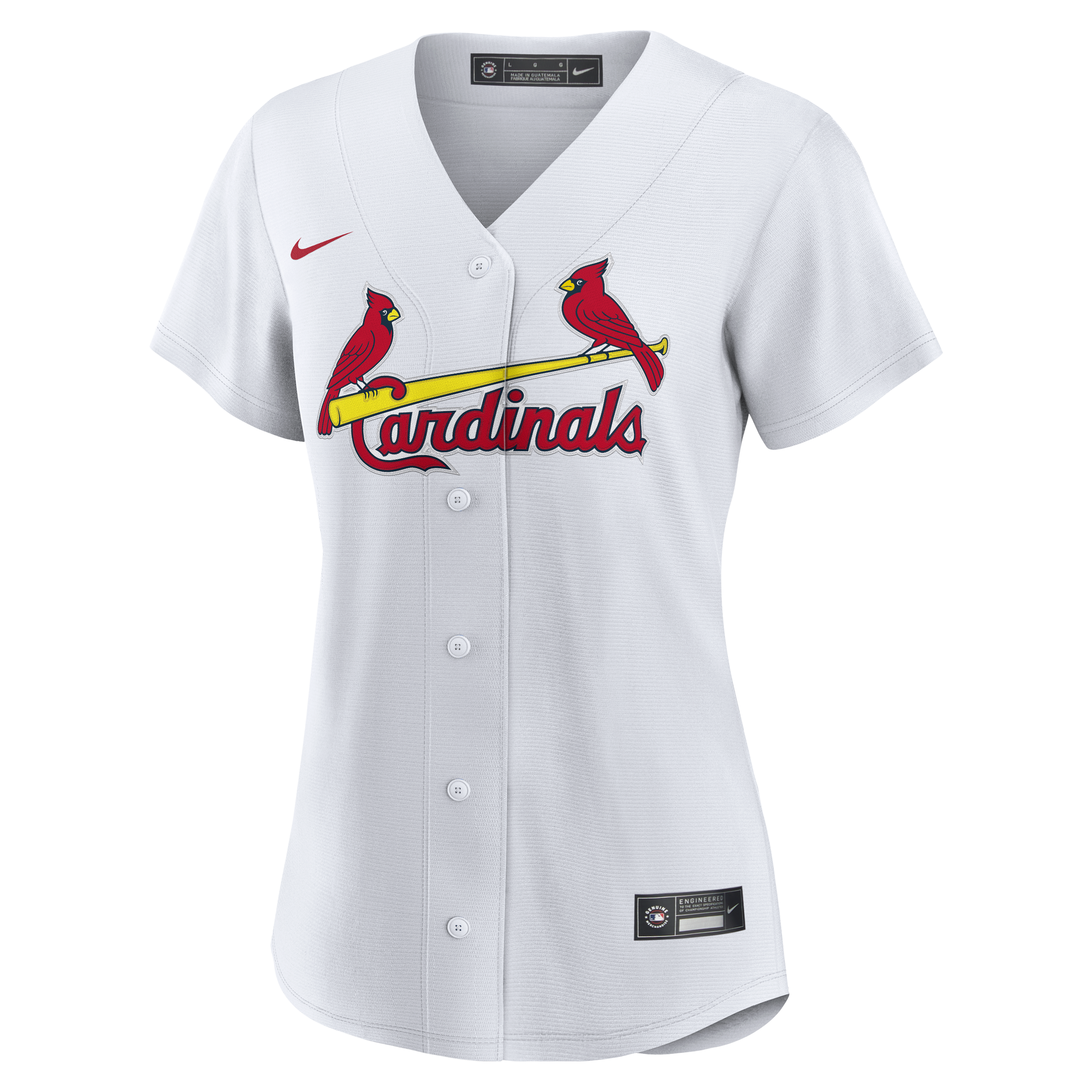 Women's St. Louis Cardinals JJ Wetherholt Nike White Home Replica Jersey - 3