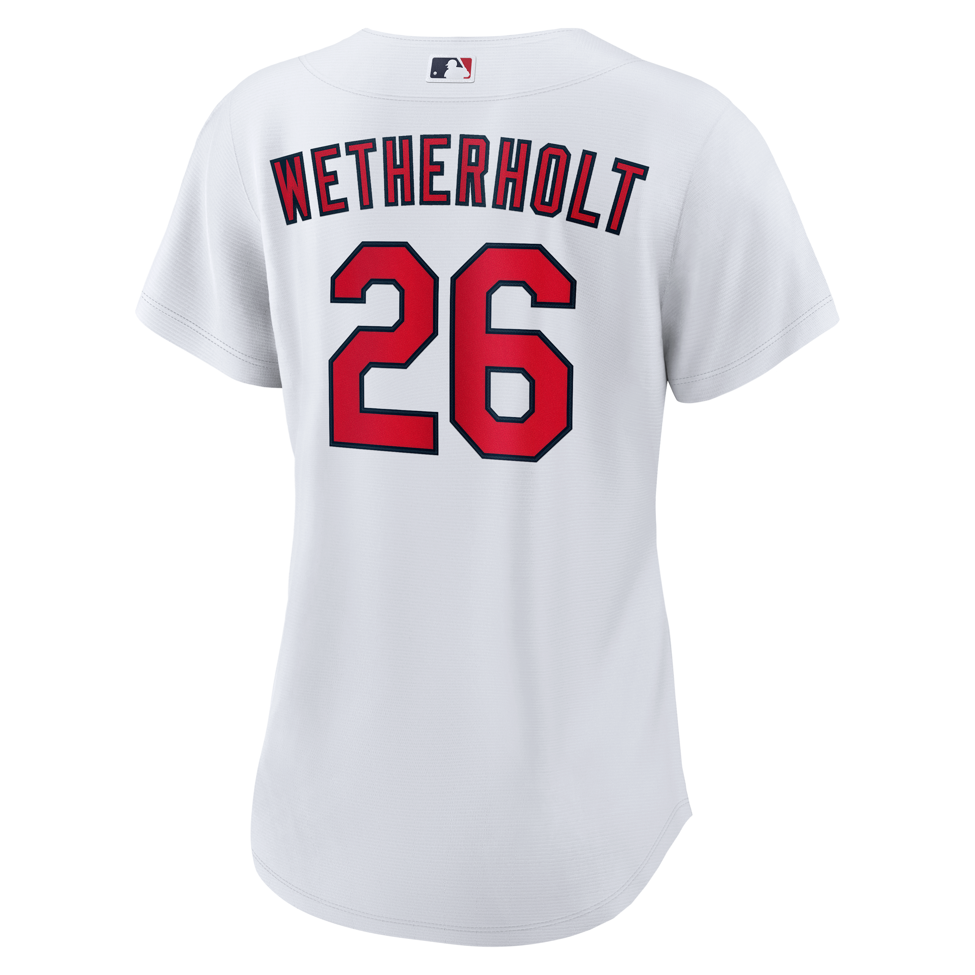 Women's St. Louis Cardinals JJ Wetherholt Nike White Home Replica Jersey - 4