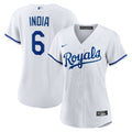 Women's Kansas City Royals Jonathan India Nike White Home Replica Jersey