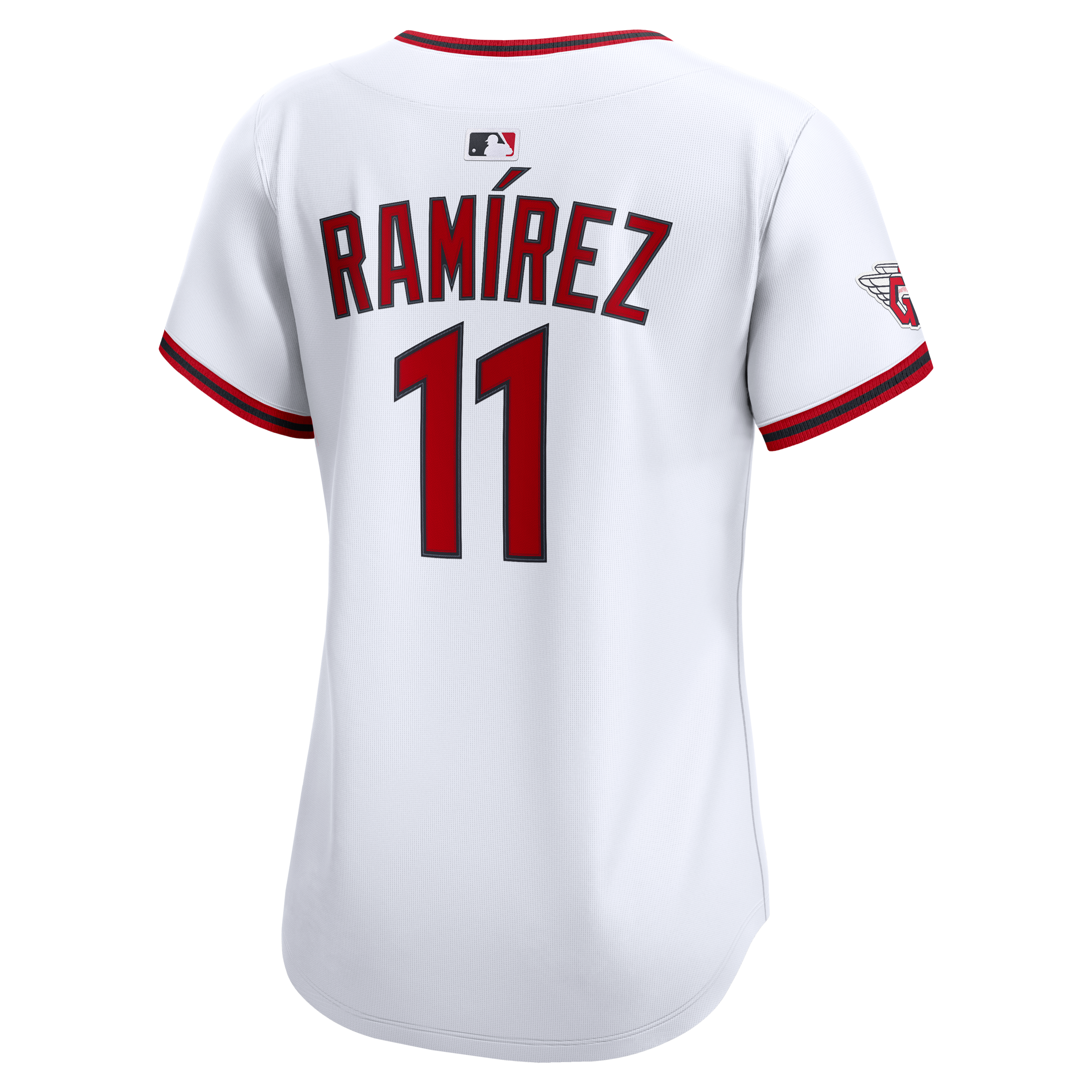Women's Cleveland Guardians José Ramírez Nike White Home Limited Player Jersey - 8