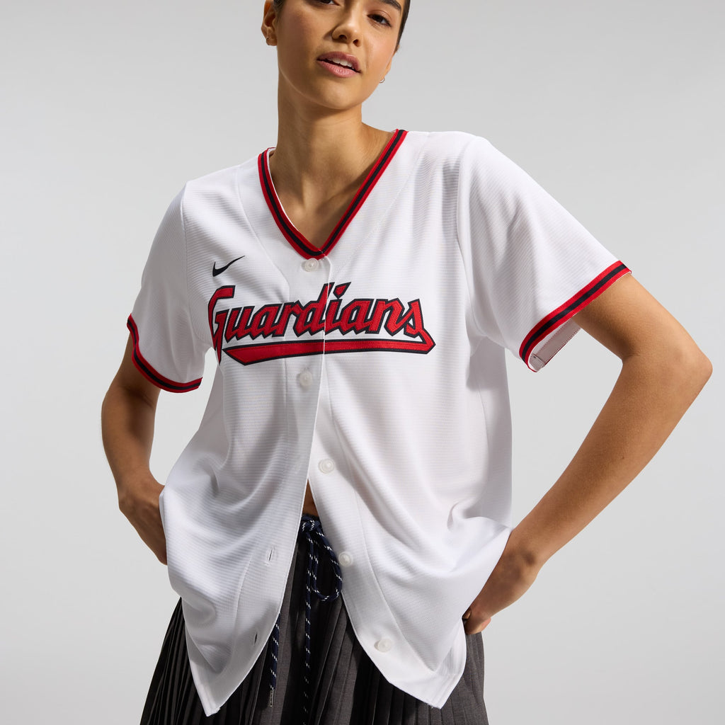 Women's Cleveland Guardians José Ramírez Nike White Home Replica Jersey - 11