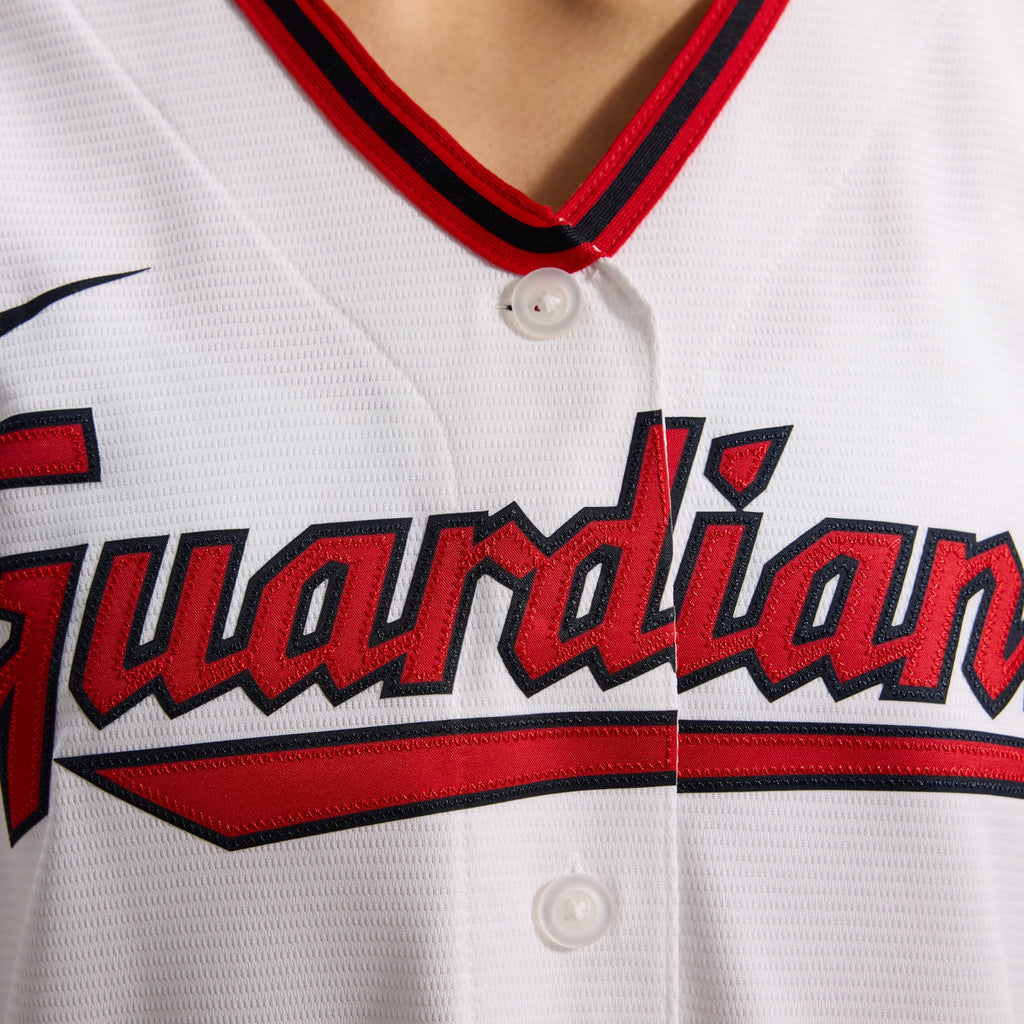 Women's Cleveland Guardians José Ramírez Nike White Home Replica Jersey - 12