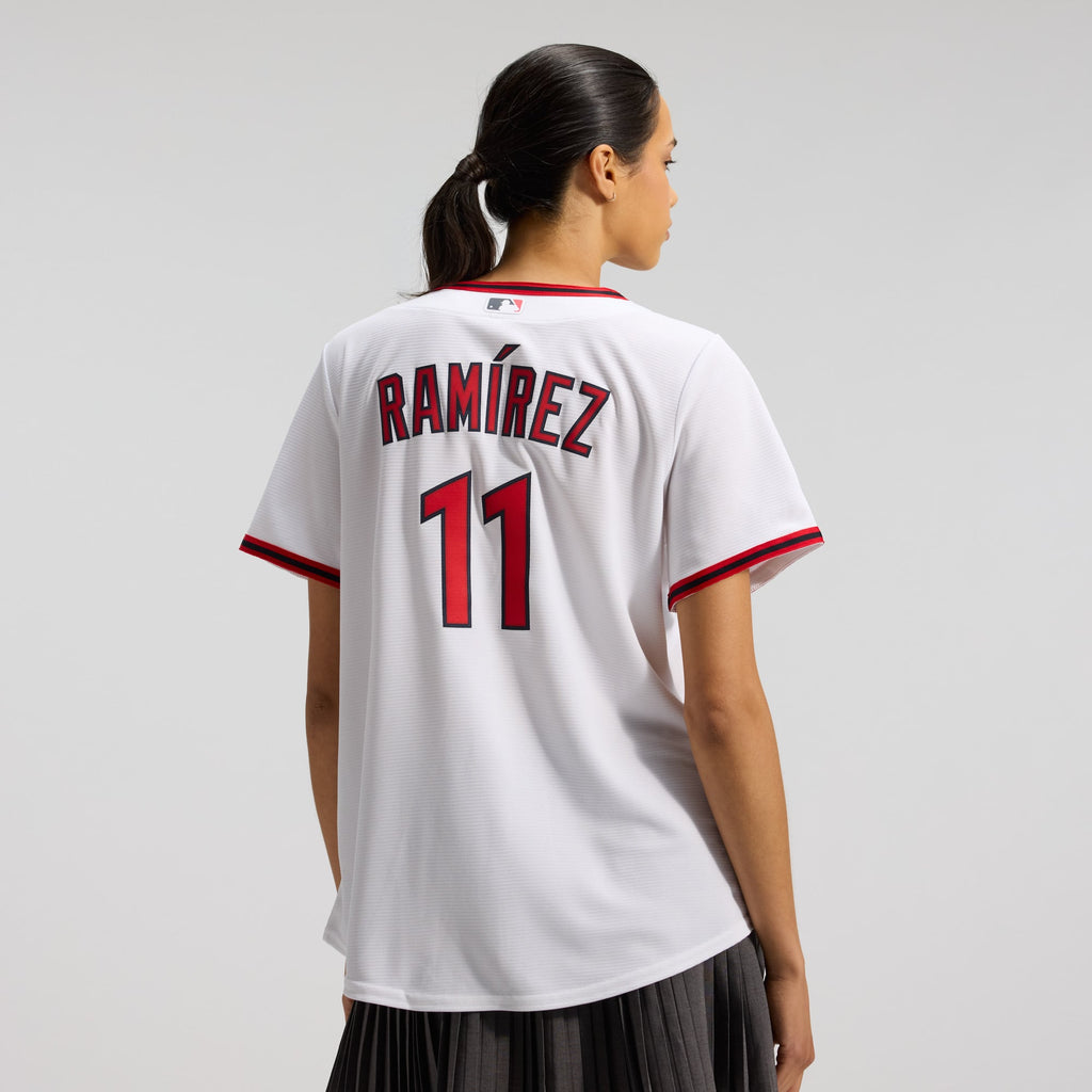 Women's Cleveland Guardians José Ramírez Nike White Home Replica Jersey - 4