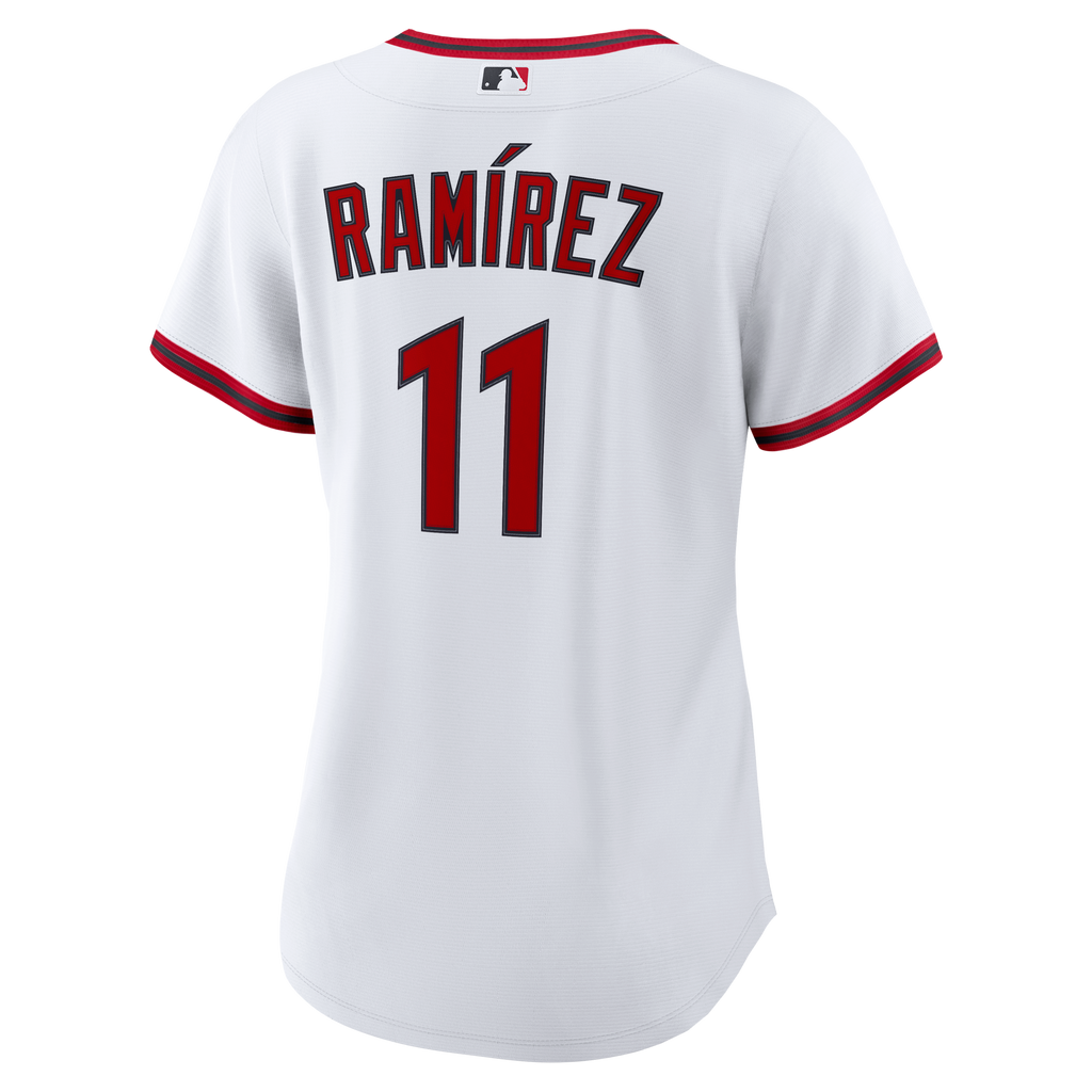 Women's Cleveland Guardians José Ramírez Nike White Home Replica Jersey - 8