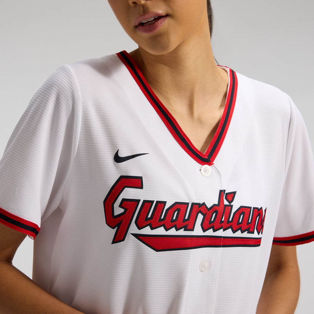 Women's Cleveland Guardians José Ramírez Nike White Home Replica Jersey - 10