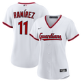 Women's Cleveland Guardians José Ramírez Nike White Home Replica Jersey