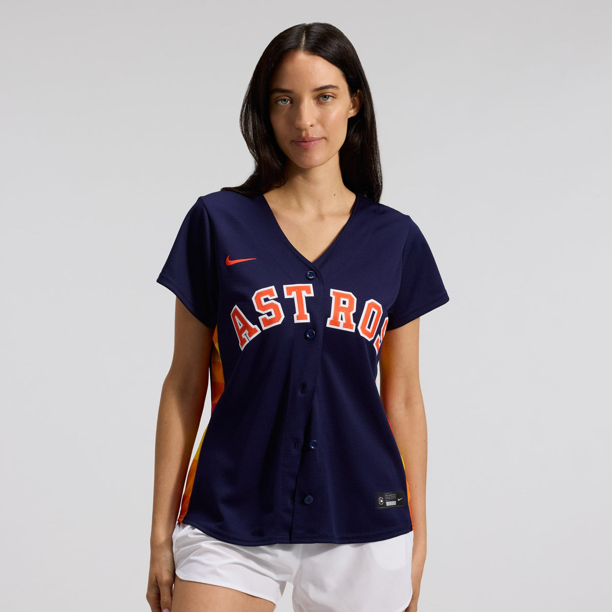 Women's Houston Astros Jose Altuve Nike Navy Alternate Replica Player Jersey - 3
