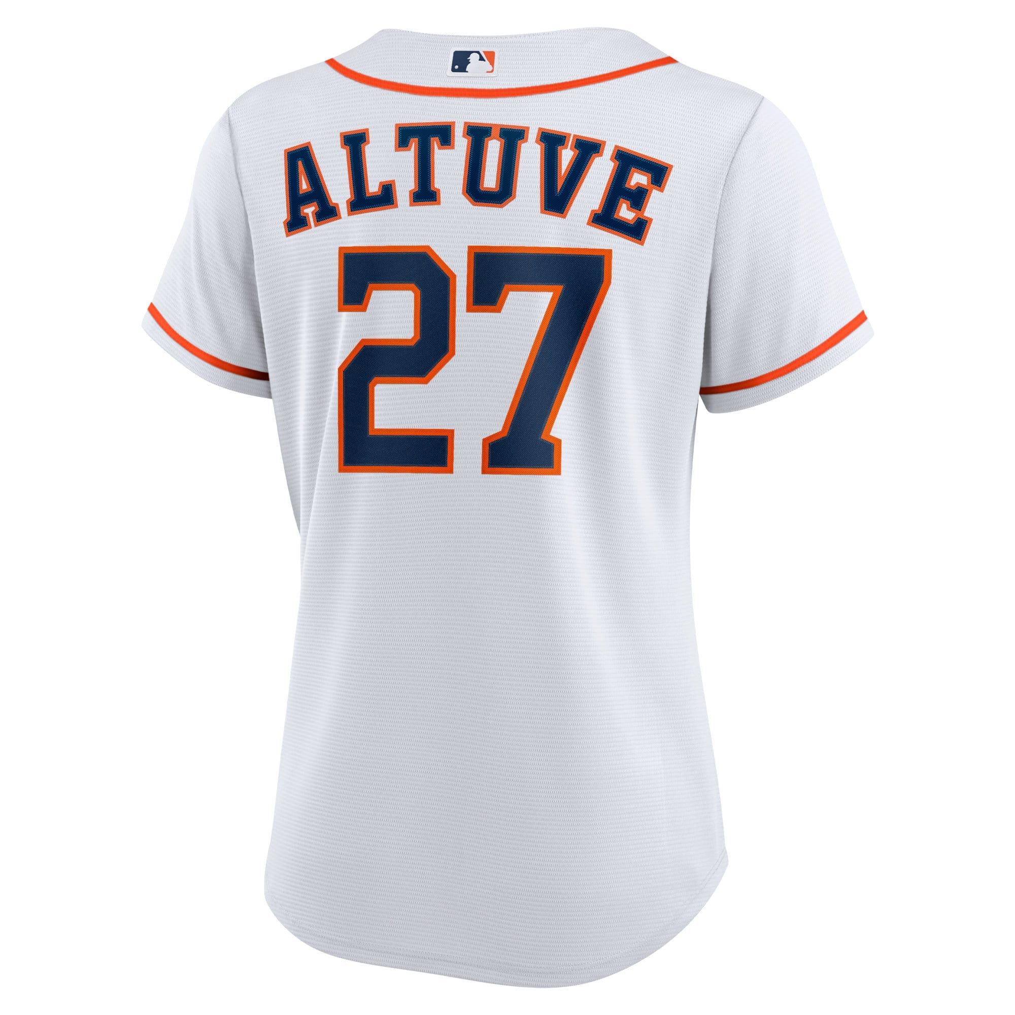 Women's Houston Astros Jose Altuve Nike White Home Replica Player Jersey - 4