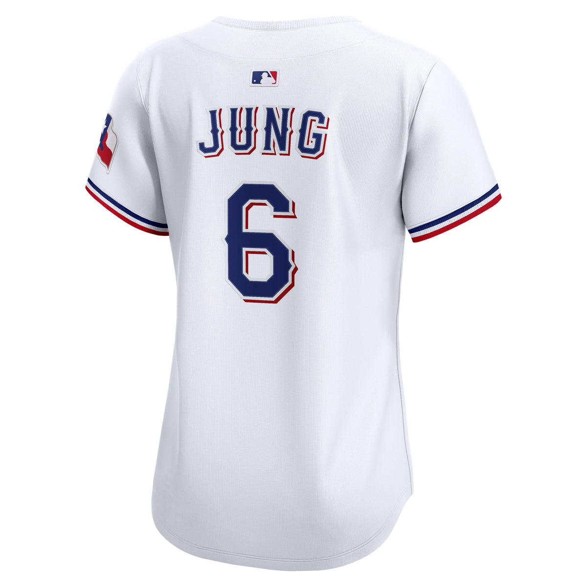 Women's Texas Rangers Josh Jung Nike White Home Limited Player Jersey - 4