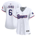 Women's Texas Rangers Josh Jung Nike White Home Limited Player Jersey