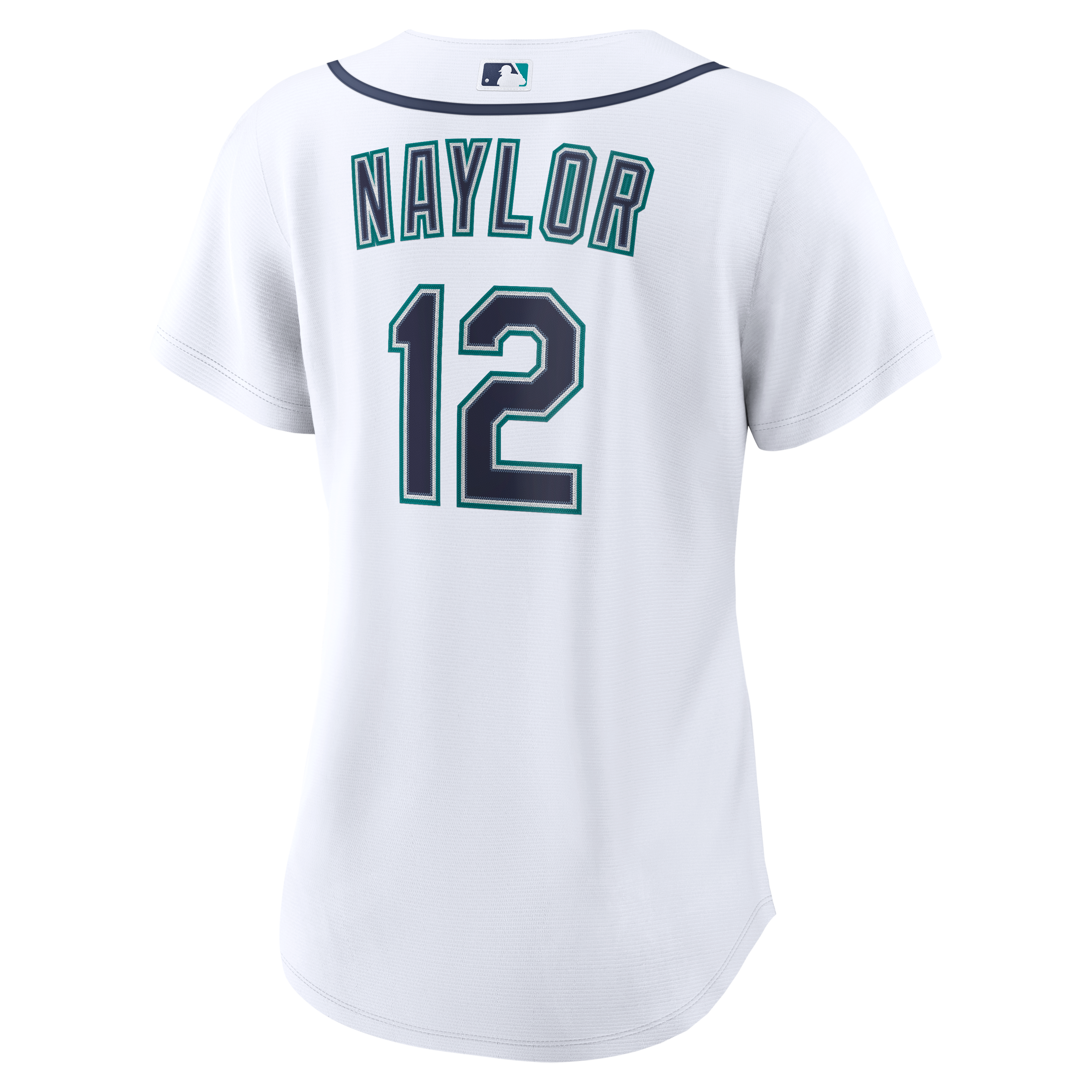 Women's Seattle Mariners Josh Naylor Nike White Home Replica Jersey - 4