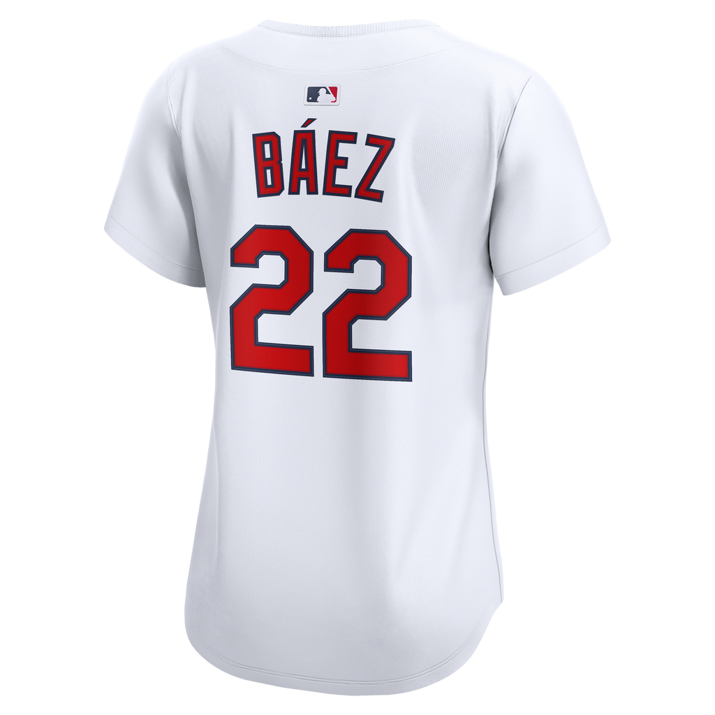 Women's St. Louis Cardinals Joshua Báez Nike White Home Limited Player Jersey - 4