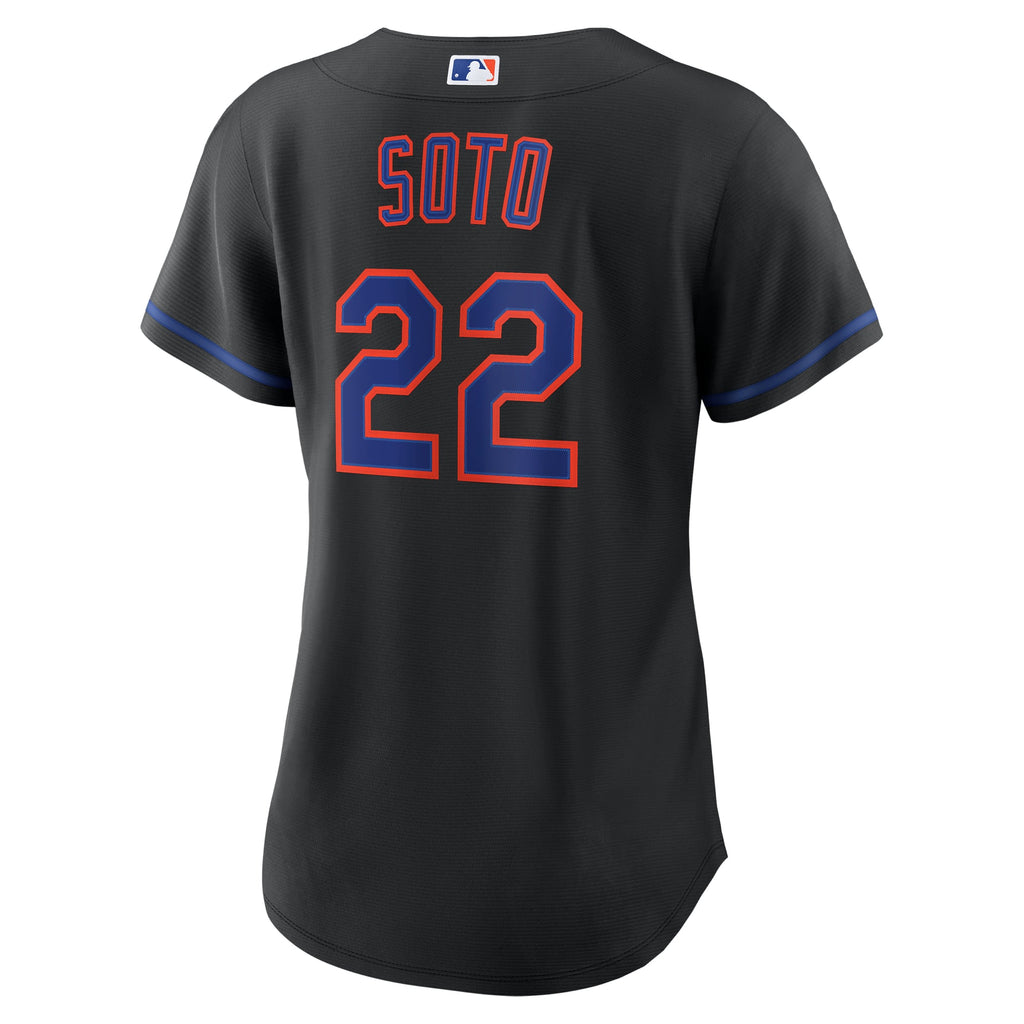 Women's New York Mets Juan Soto Nike Black Alternate Replica Jersey - 4