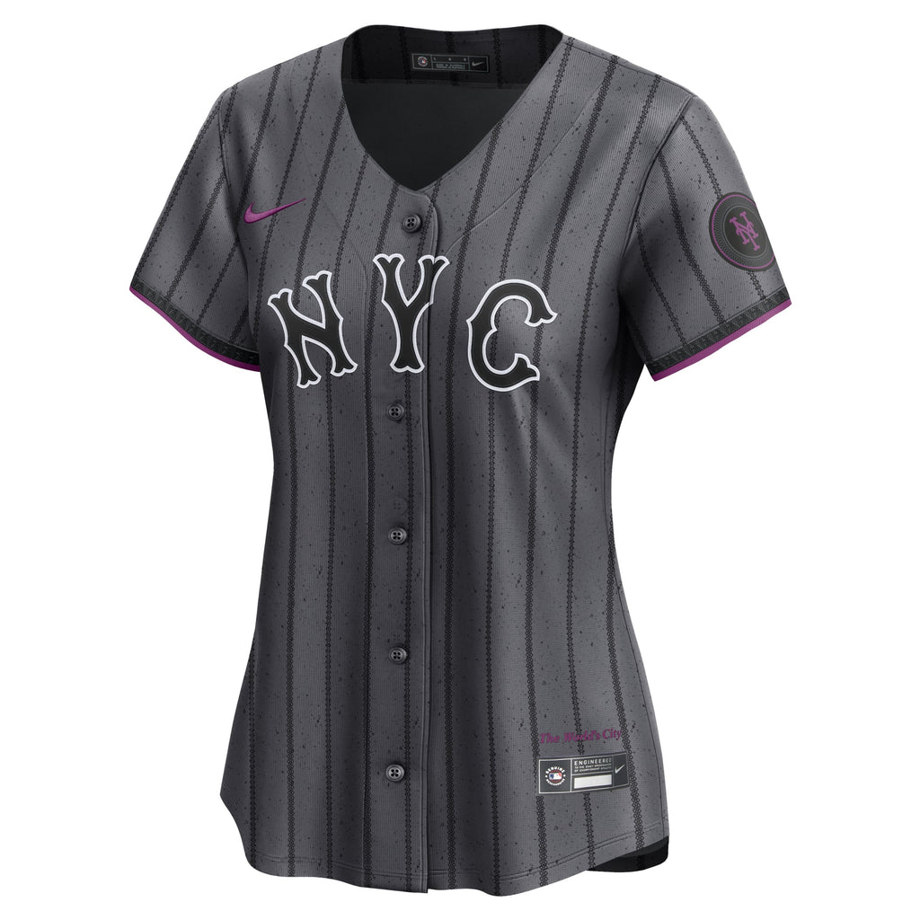 Women's New York Mets Juan Soto Nike Gray City Connect Limited Jersey - 3