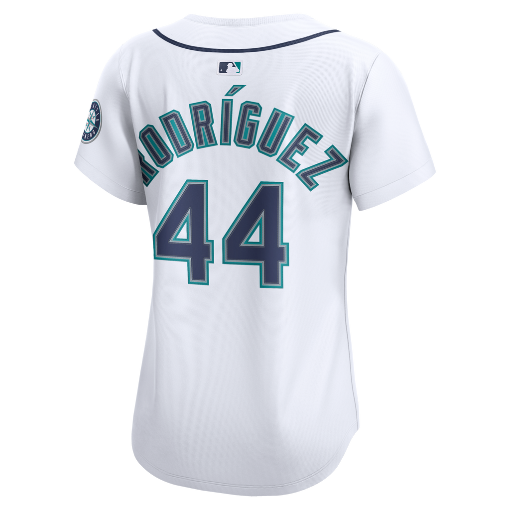 Women's Seattle Mariners Julio Rodríguez Nike White Home Limited Player Jersey - 4