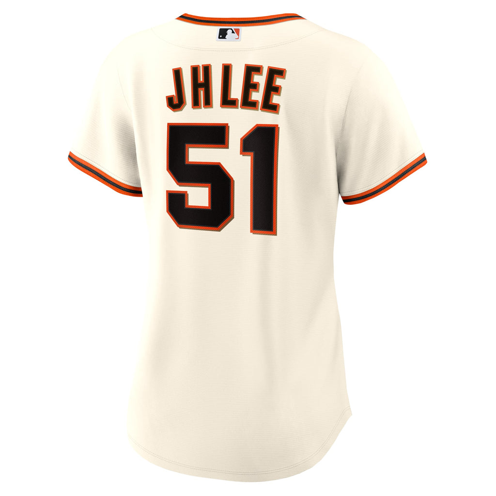 Women's San Francisco Giants Jung Hoo Lee Nike Cream Home Replica Jersey - 4