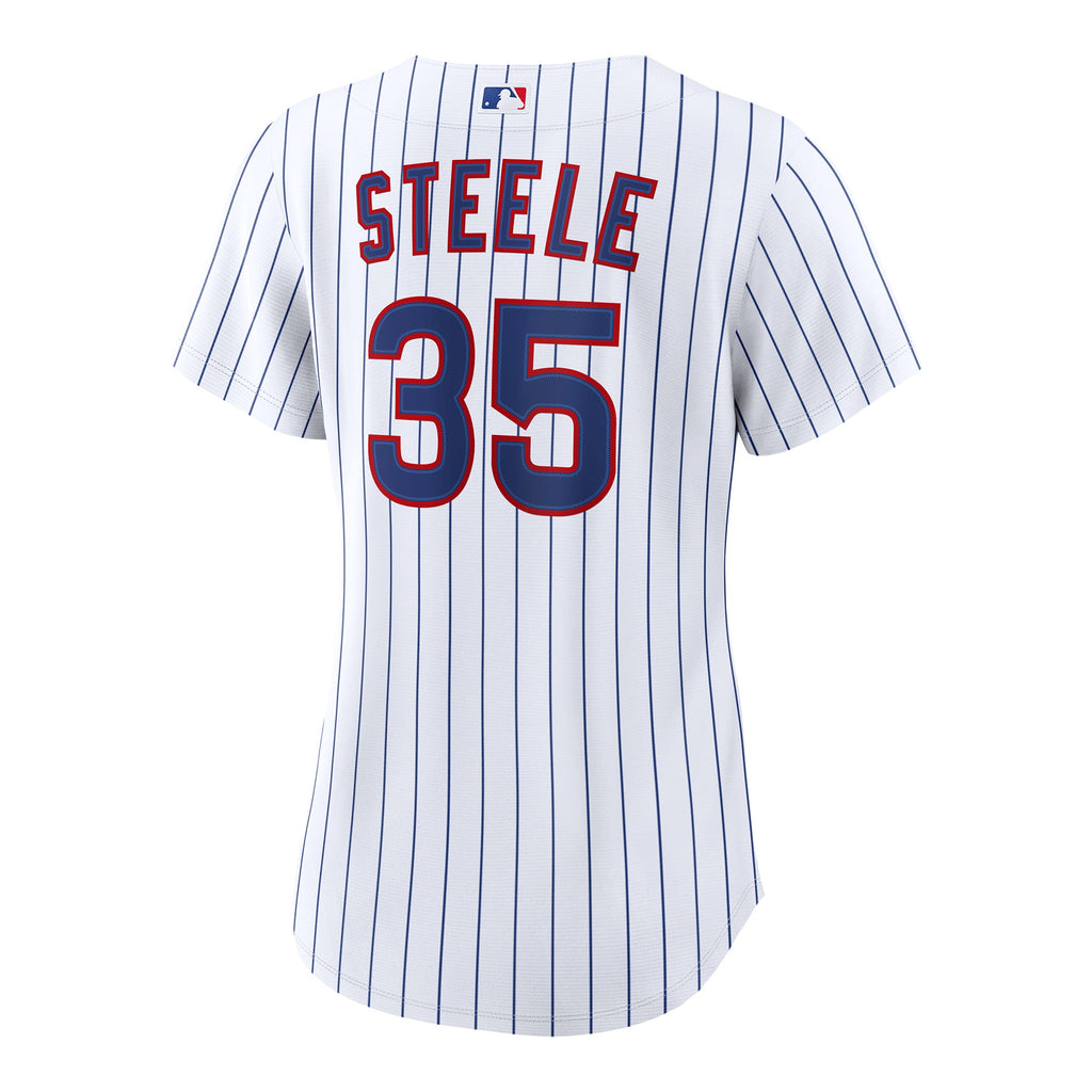 Women's Chicago Cubs Justin Steele Nike White Home Replica Jersey - 4