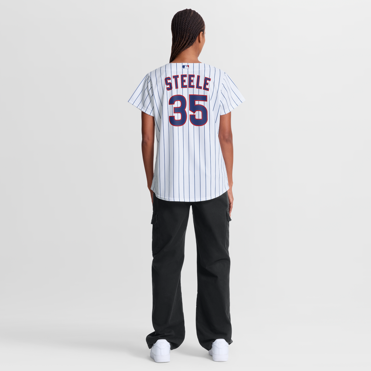 Women's Chicago Cubs Justin Steele Nike White Home Replica Jersey - 8