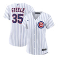 Women's Chicago Cubs Justin Steele Nike White Home Replica Jersey