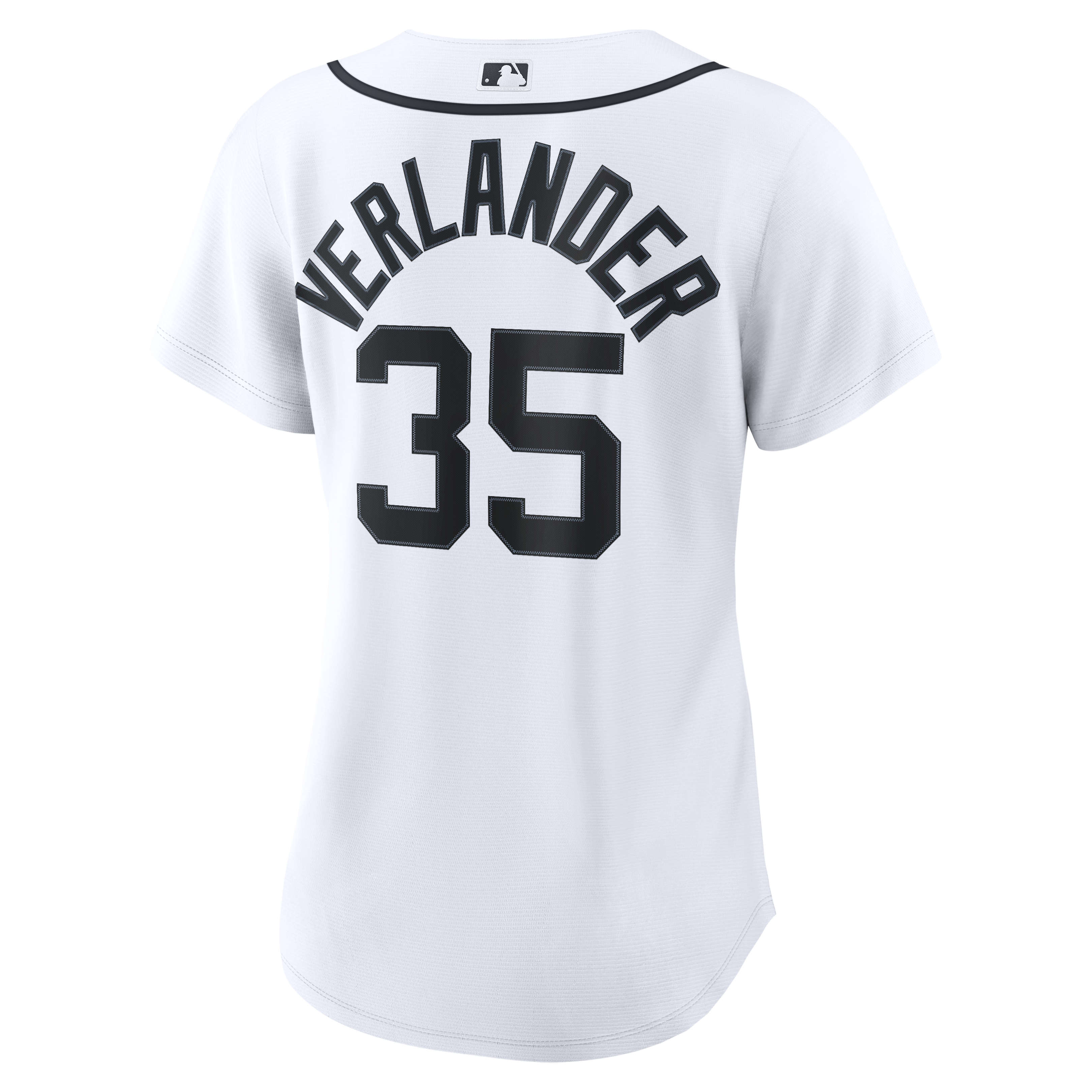 Women's Detroit Tigers Justin Verlander Nike White Home Replica Jersey - 4