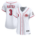 Women's Cincinnati Reds Ke'Bryan Hayes Nike White Home Limited Player Jersey