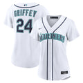 Women's Seattle Mariners Ken Griffey Jr. Nike White Home Replica Jersey
