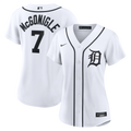 Women's Detroit Tigers Kevin McGonigle Nike White Home Replica Jersey