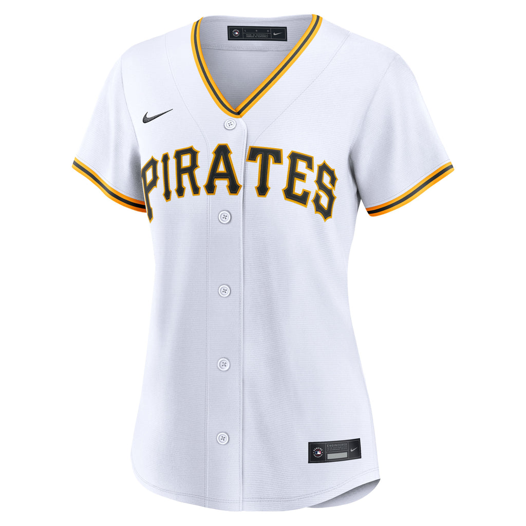 Women's Pittsburgh Pirates Kirby Yates Nike White Home Replica Jersey - 5