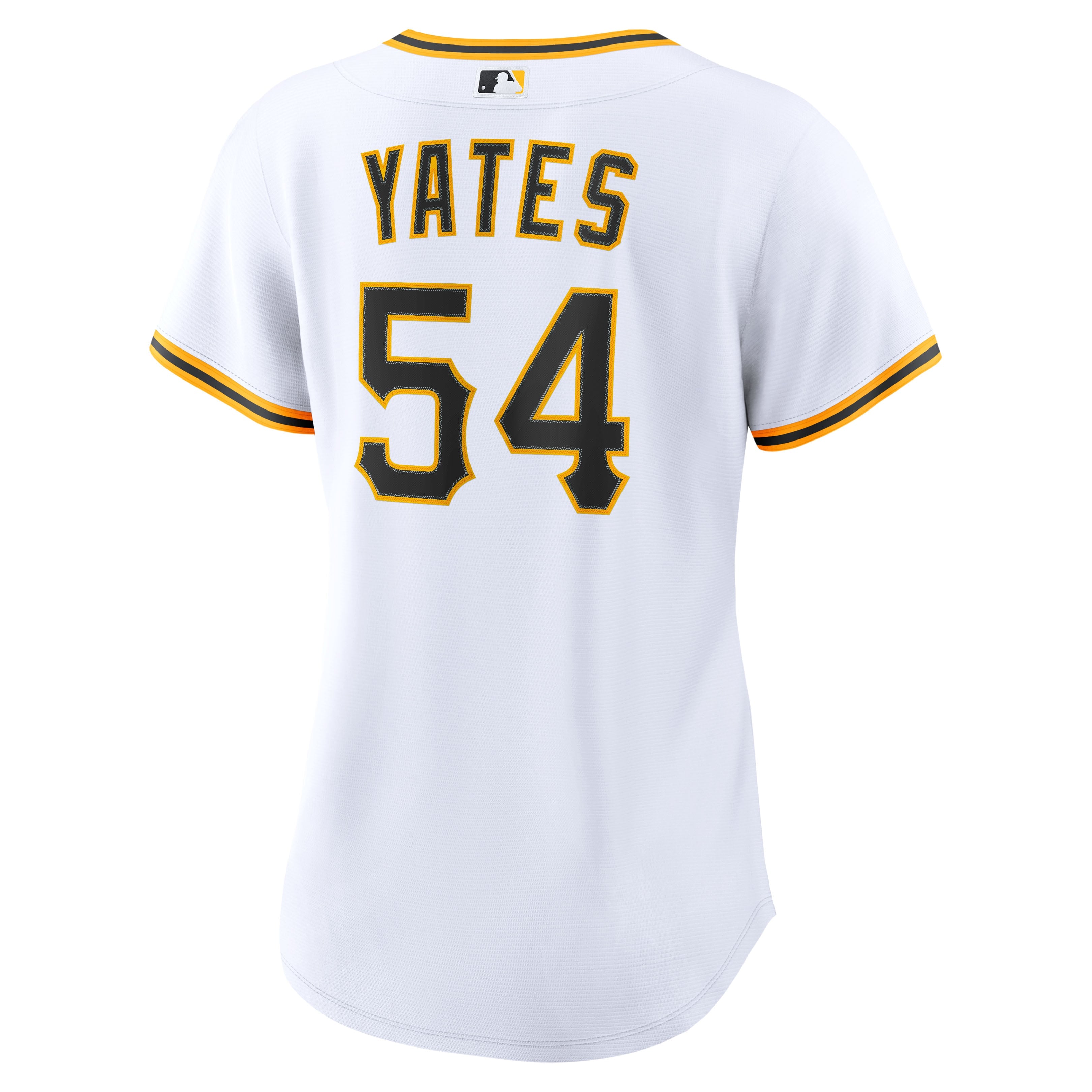 Women's Pittsburgh Pirates Kirby Yates Nike White Home Replica Jersey - 6