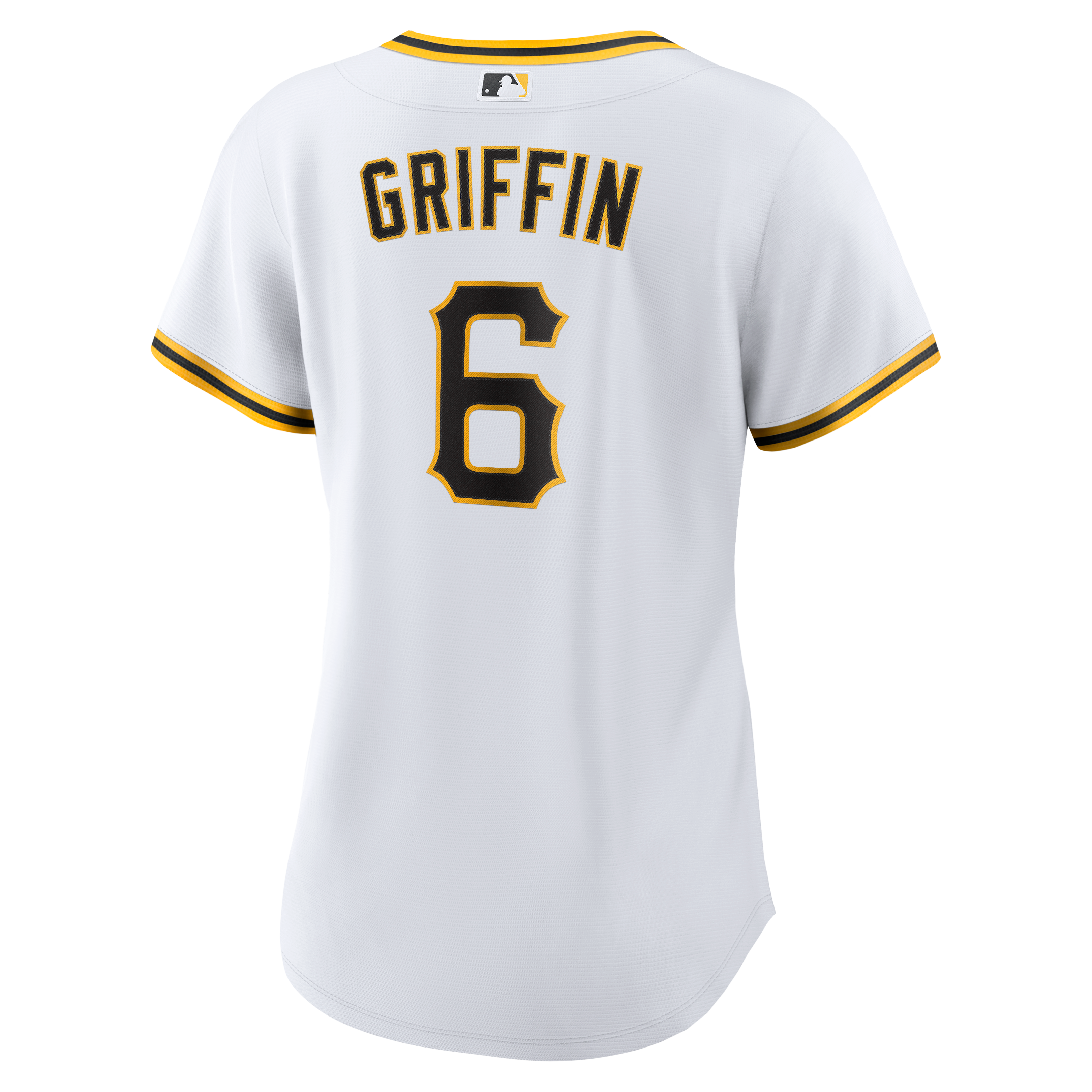 Women's Pittsburgh Pirates Konnor Griffin Nike White Home Replica Jersey - 4