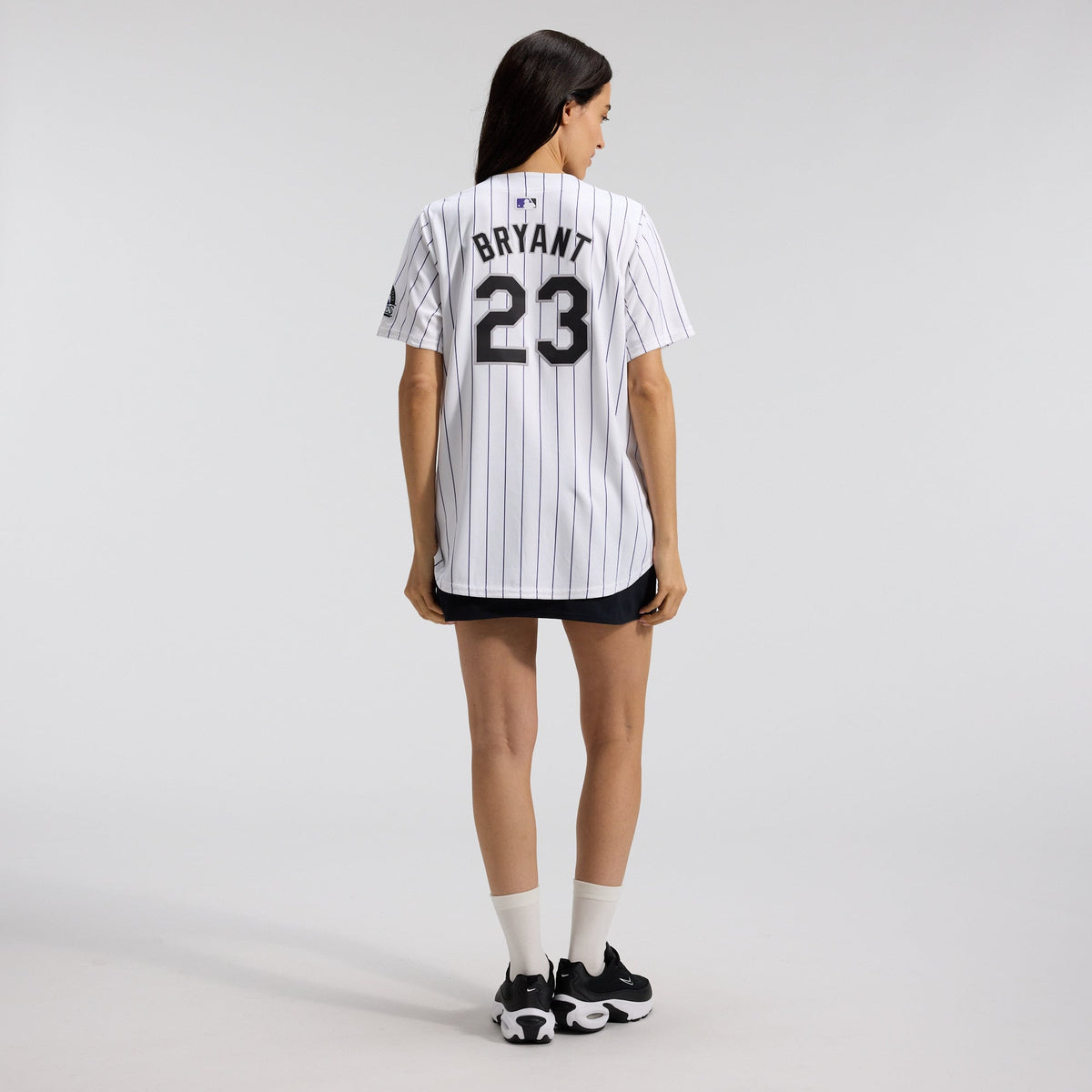 Women's Colorado Rockies Kris Bryant Nike White Home Limited Player Jersey - 6