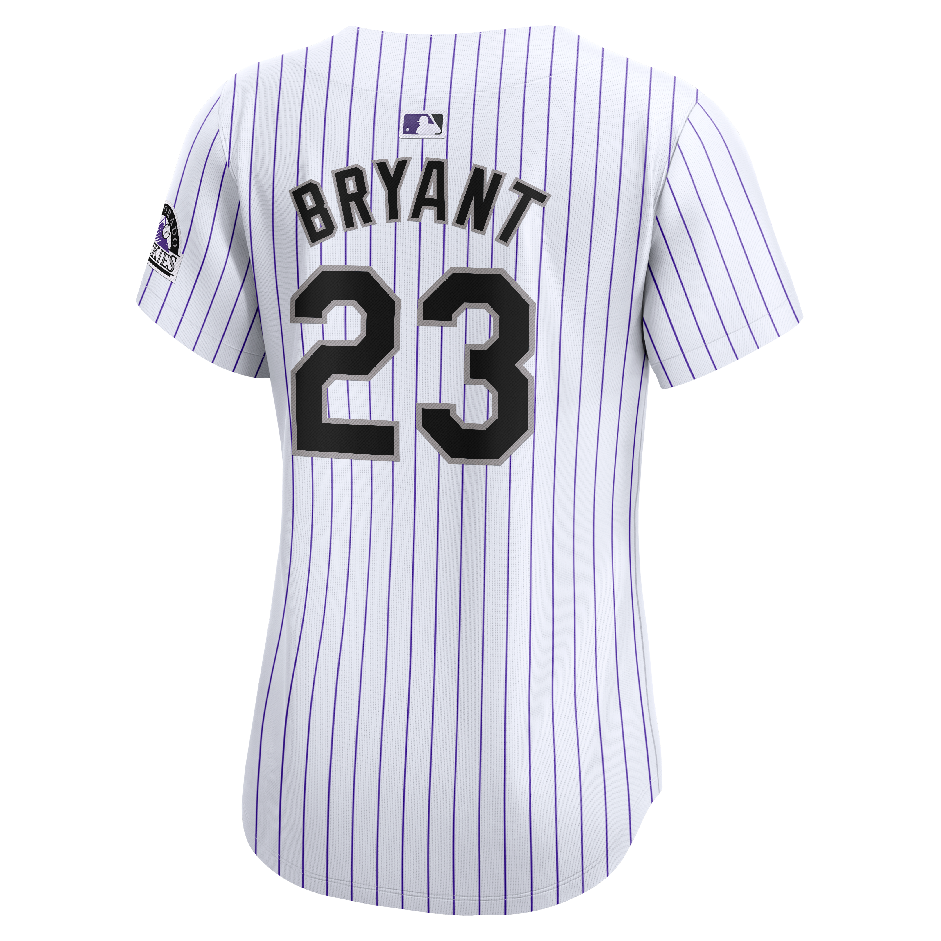 Women's Colorado Rockies Kris Bryant Nike White Home Limited Player Jersey - 8