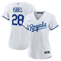Women's Kansas City Royals Kyle Isbel Nike White Home Replica Jersey