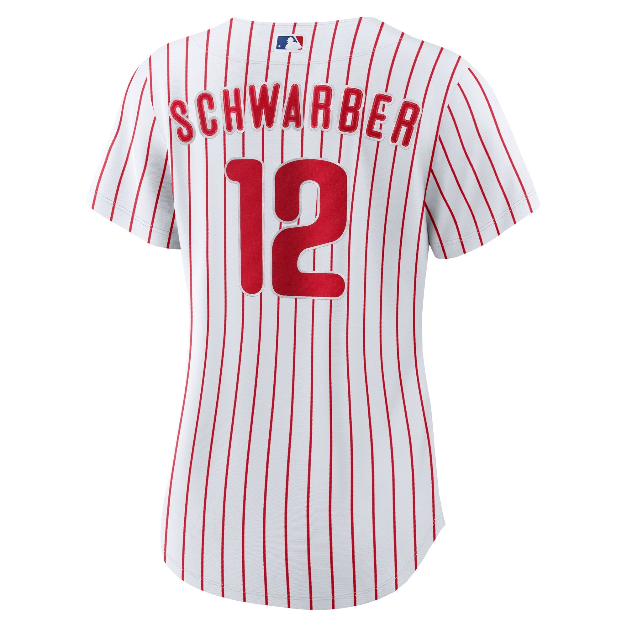 Women's Philadelphia Phillies Kyle Schwarber Nike White Home Replica Jersey - 4