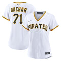 Women's Pittsburgh Pirates Lake Bachar Nike White Home Replica Jersey