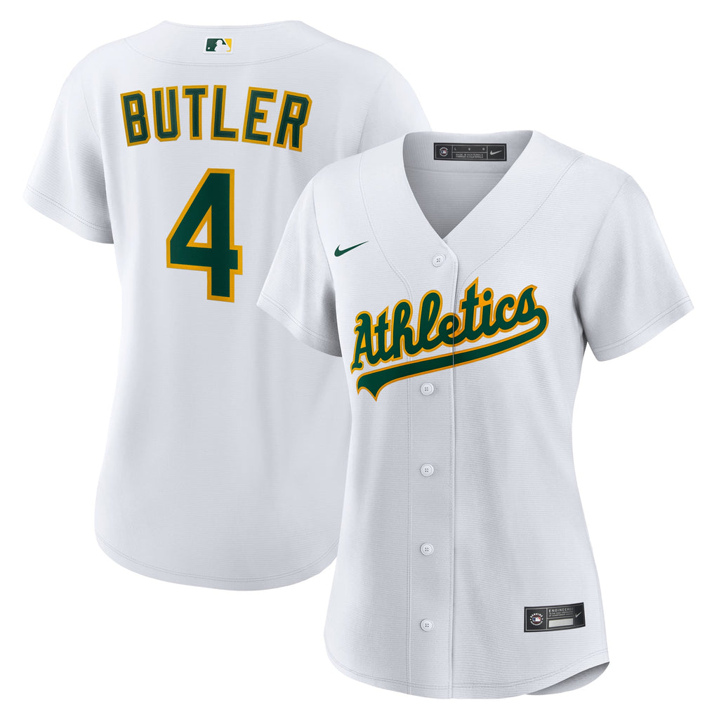 Women's Athletics Lawrence Butler Nike White Home Replica Jersey - 2
