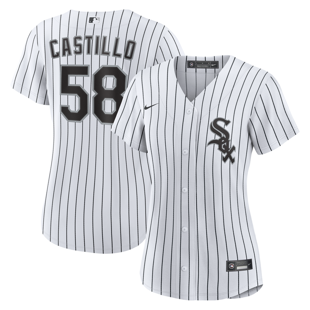 Women's Chicago White Sox Luis Castillo Nike White Home Replica Jersey - 2