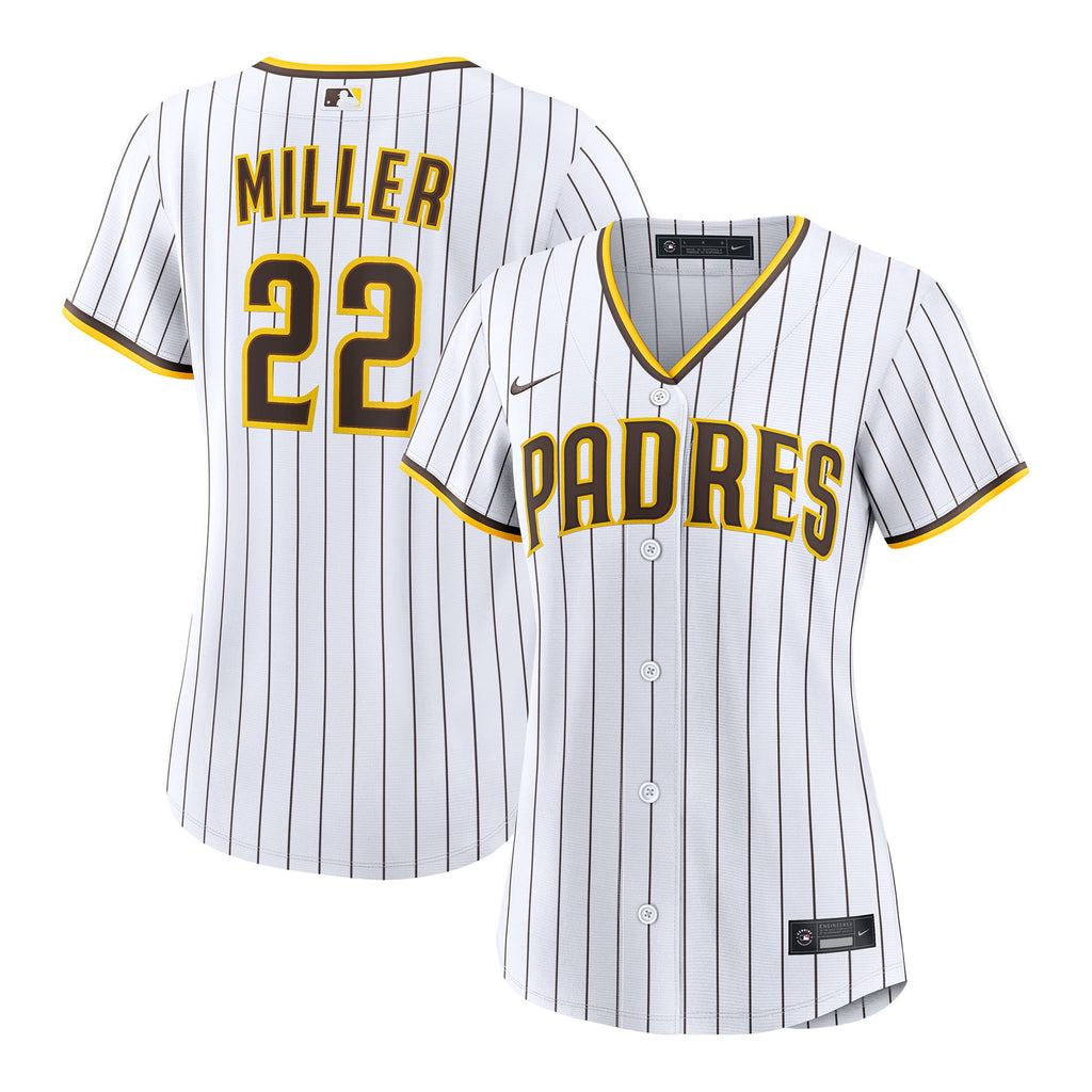 Women's San Diego Padres Mason Miller Nike White Home Replica Jersey - 2