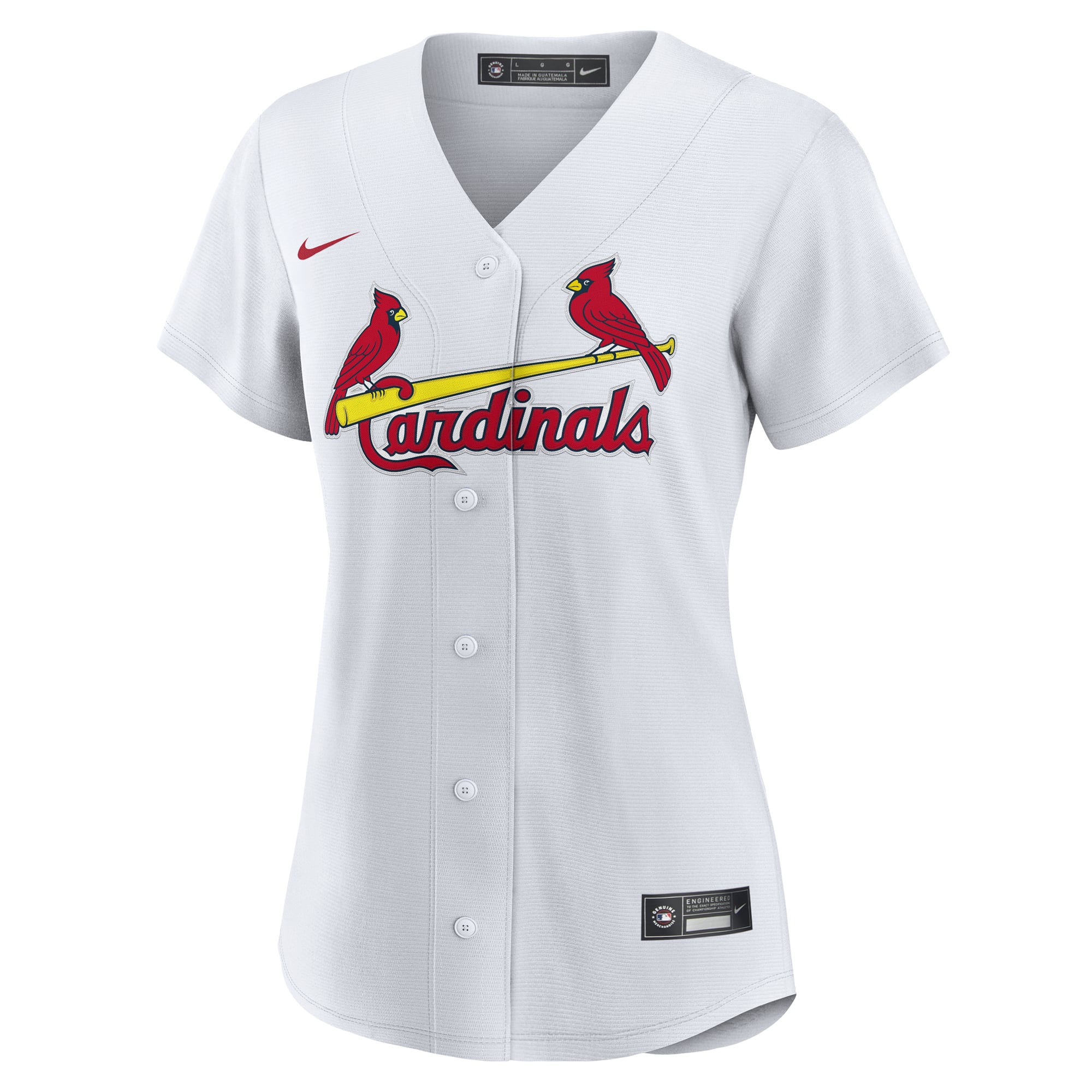 Women's St. Louis Cardinals Masyn Winn Nike White Home Replica Jersey - 3