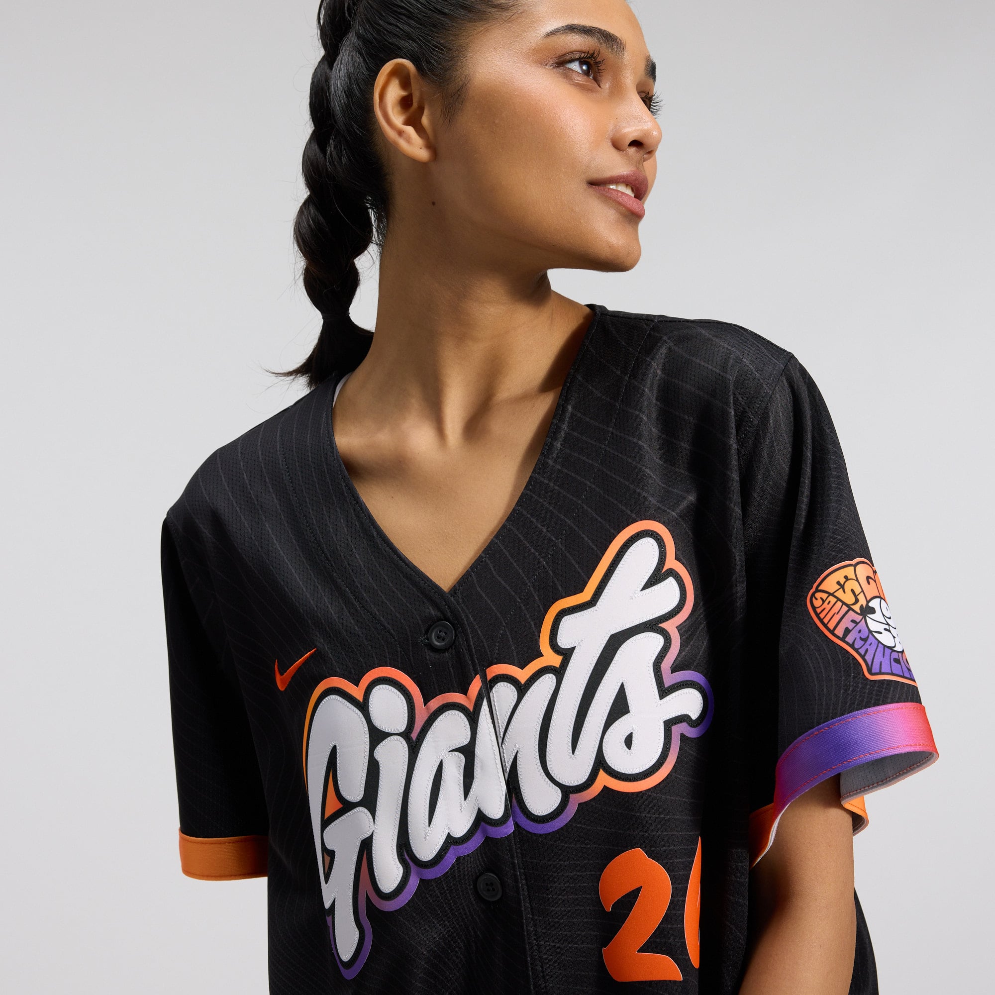 Women's San Francisco Giants Matt Chapman Nike Anthracite 2025 City Connect Limited Jersey - 11