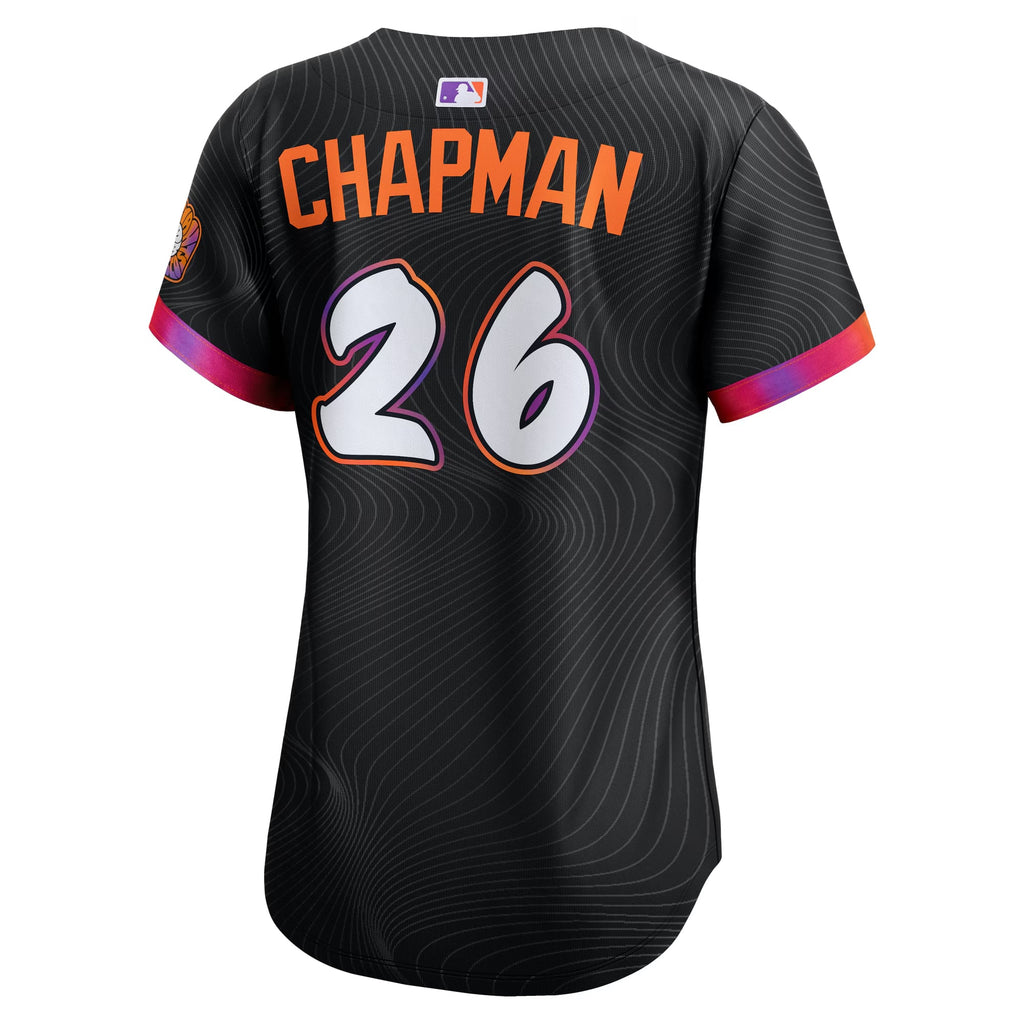 Women's San Francisco Giants Matt Chapman Nike Anthracite 2025 City Connect Limited Jersey - 8