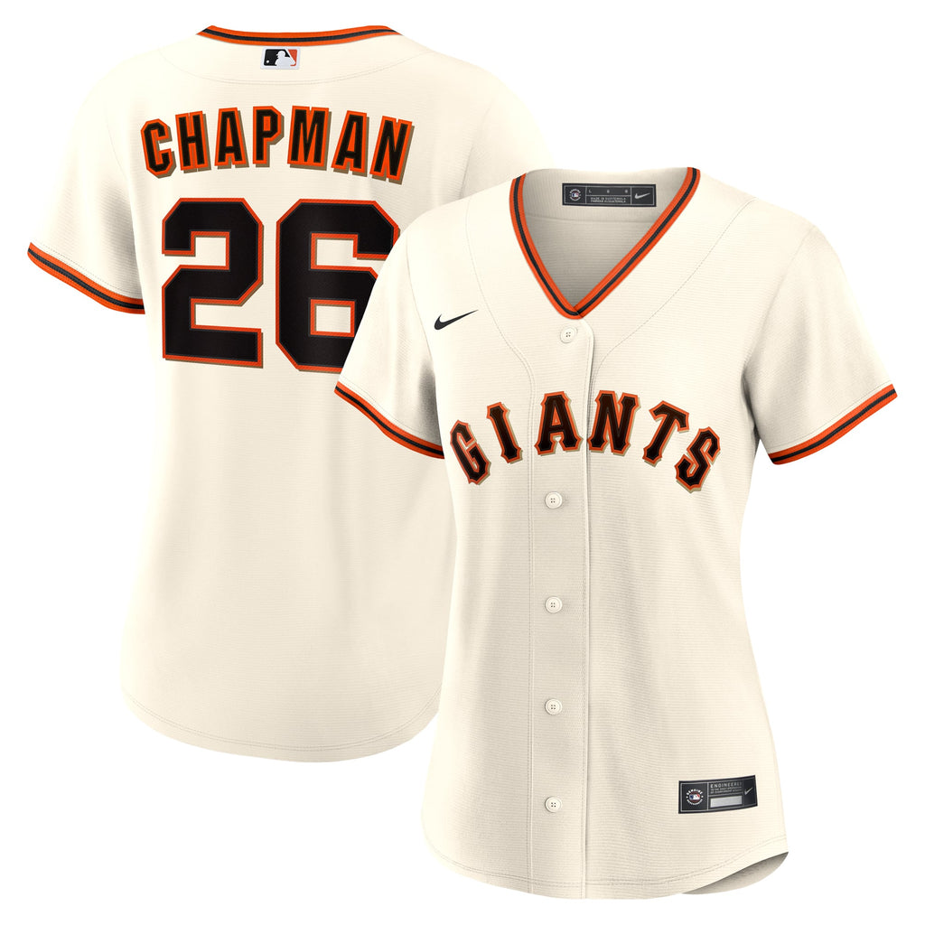 Women's San Francisco Giants Matt Chapman Nike Cream Home Replica Jersey - 2
