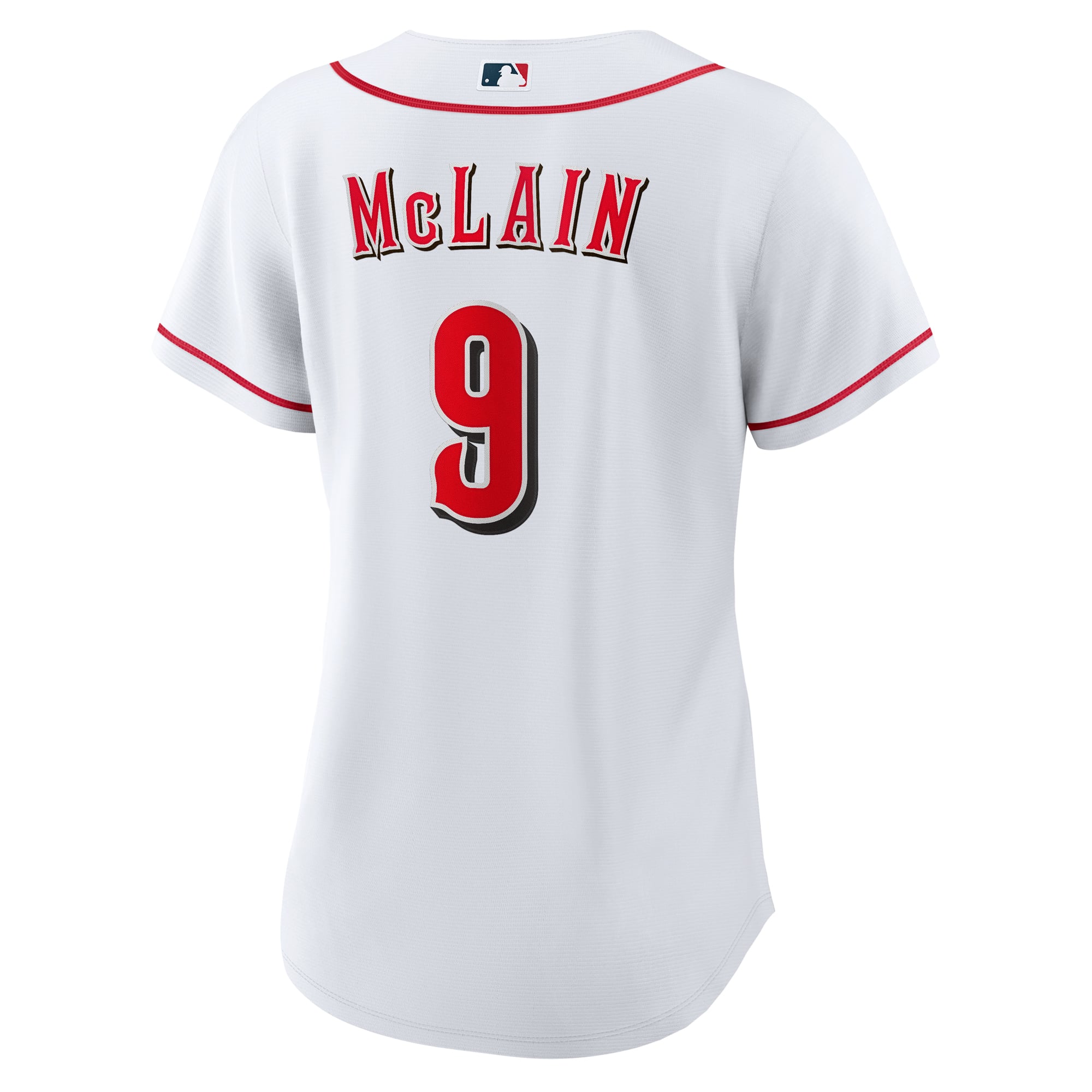 Women's Cincinnati Reds Matt McLain Nike White Home Replica Jersey - 4