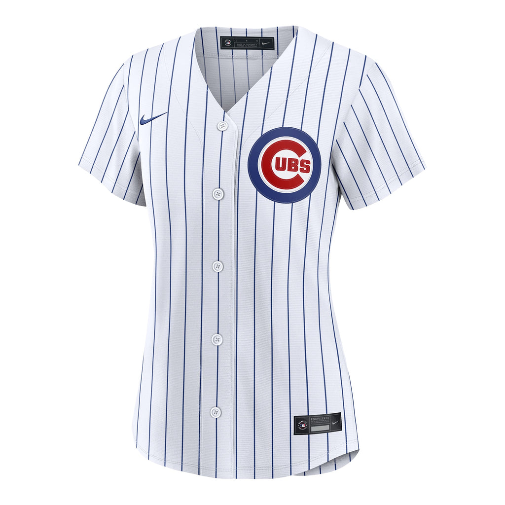 Women's Chicago Cubs Matt Shaw Nike White Home Replica Jersey - 3