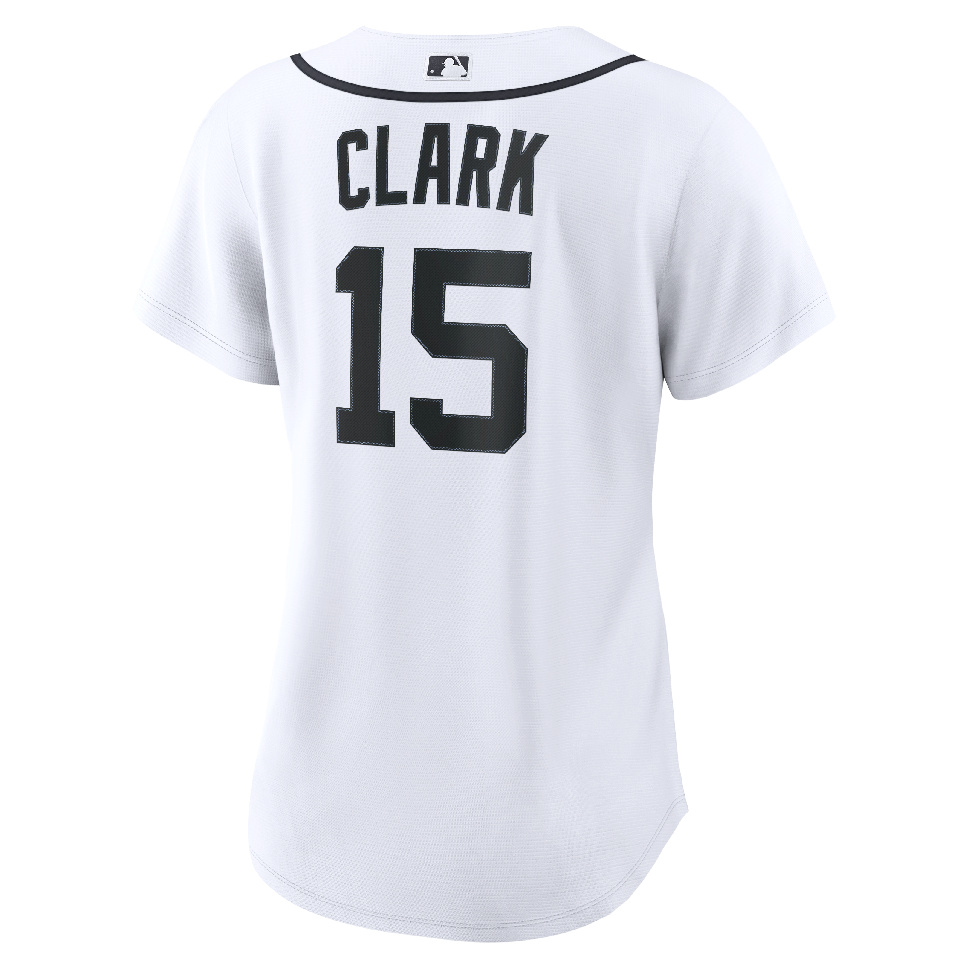 Women's Detroit Tigers Max Clark Nike White Home Replica Jersey - 6